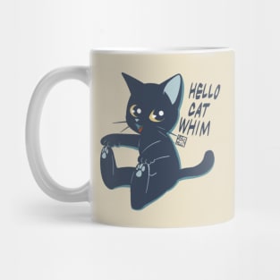 Hello Cat Whim Mug